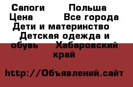 Сапоги Demar Польша  › Цена ­ 550 - Все города Дети и материнство » Детская одежда и обувь   . Хабаровский край